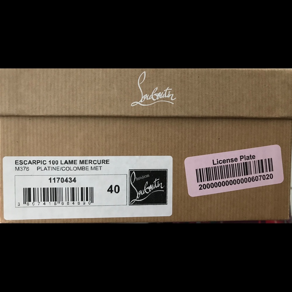 Christian Louboutin Escarpic 100 mm Spiked Pump - Picture 7 of 8